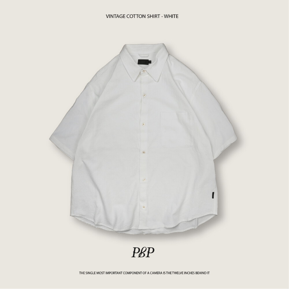 寬版襯衫 VINTAGE COTTON SHIRT