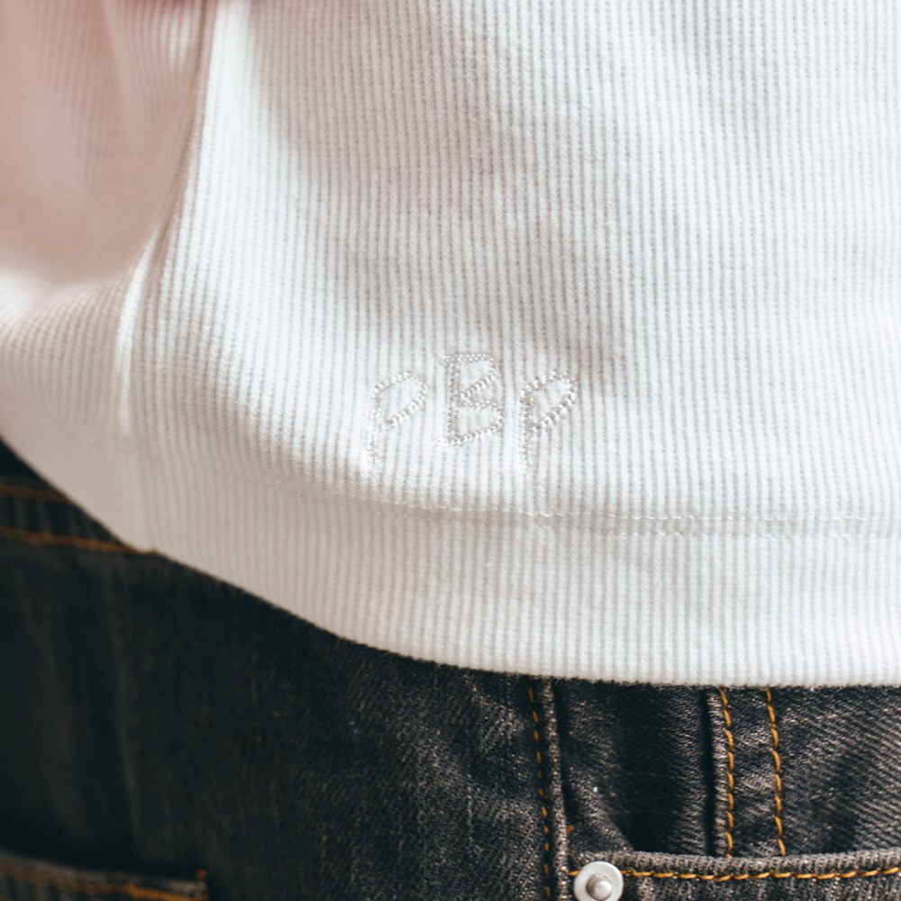 羅紋坦克背心 EMBROIDERY TANK TOP