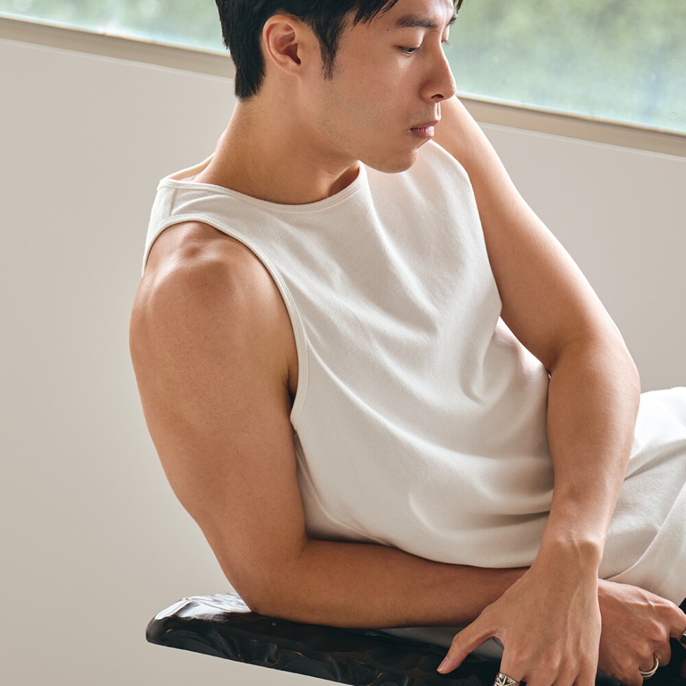 羅紋坦克背心 EMBROIDERY TANK TOP