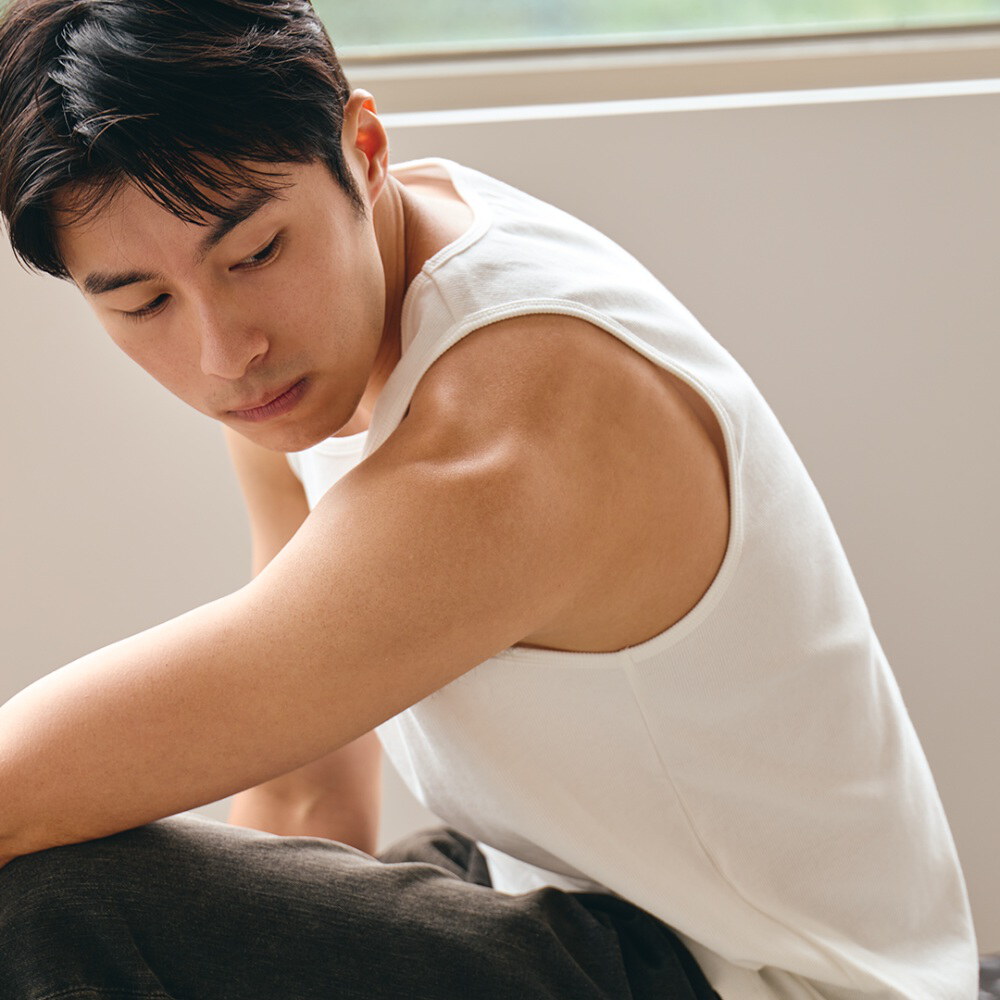 羅紋坦克背心 EMBROIDERY TANK TOP