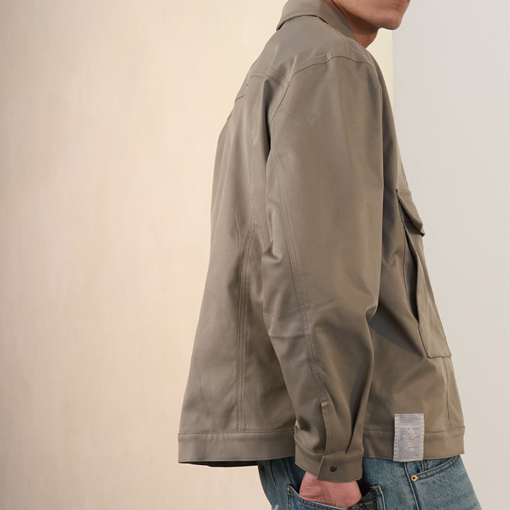 大口袋襯衫外套 LOOSE FIT POCKET JACKET