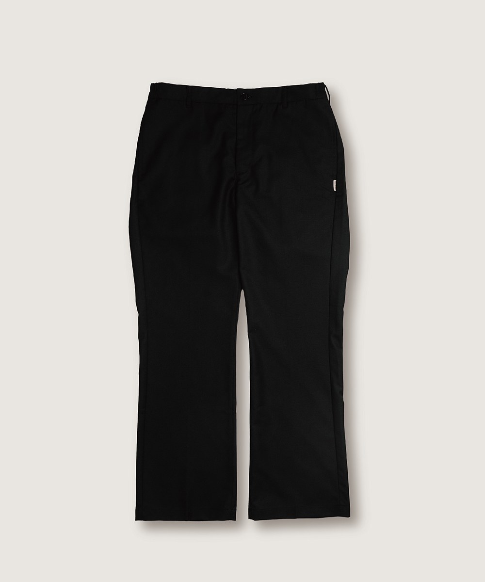 小喇叭褲 BOOT-CUT TWILL TROUSERS