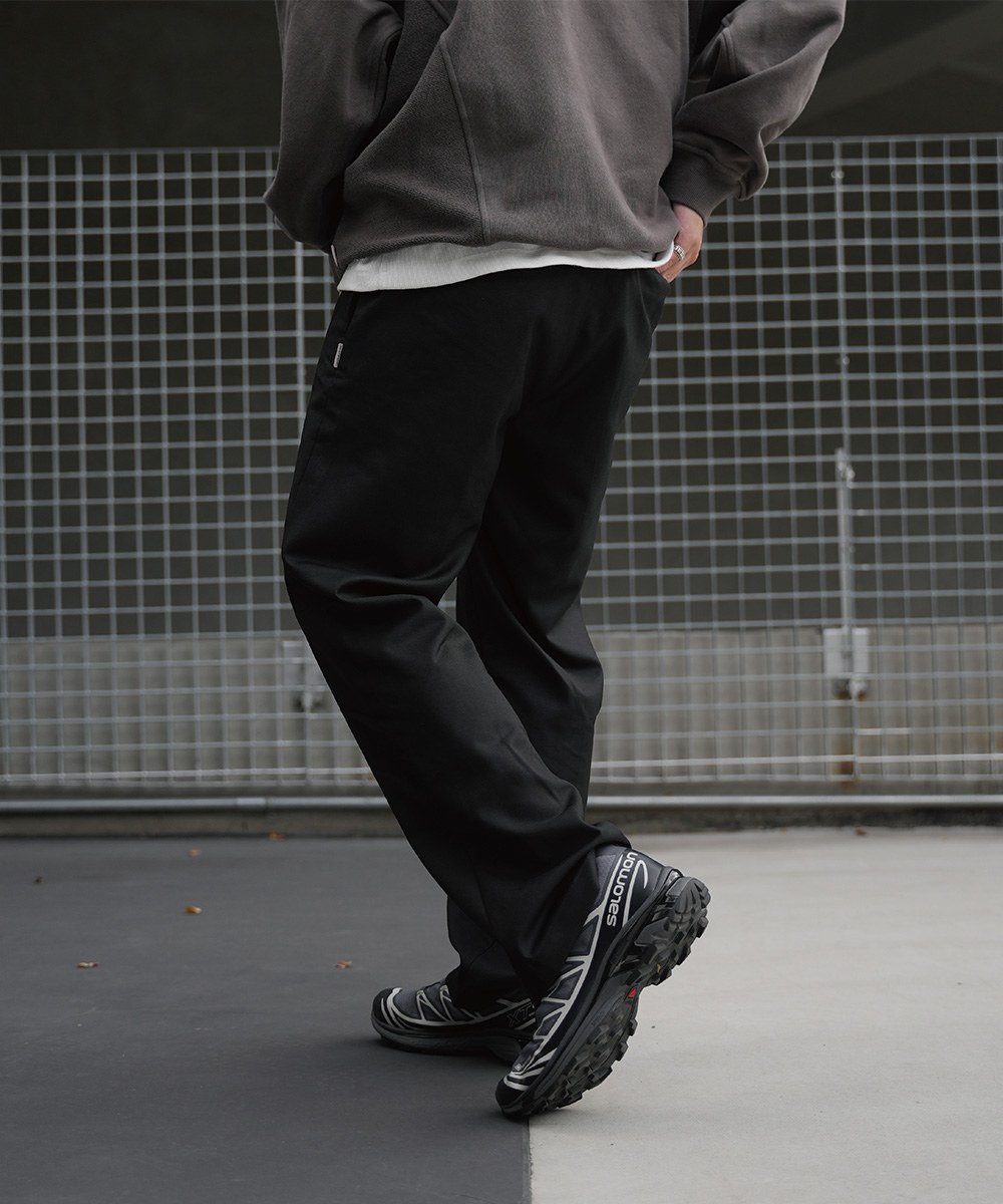 小喇叭褲 BOOT-CUT TWILL TROUSERS