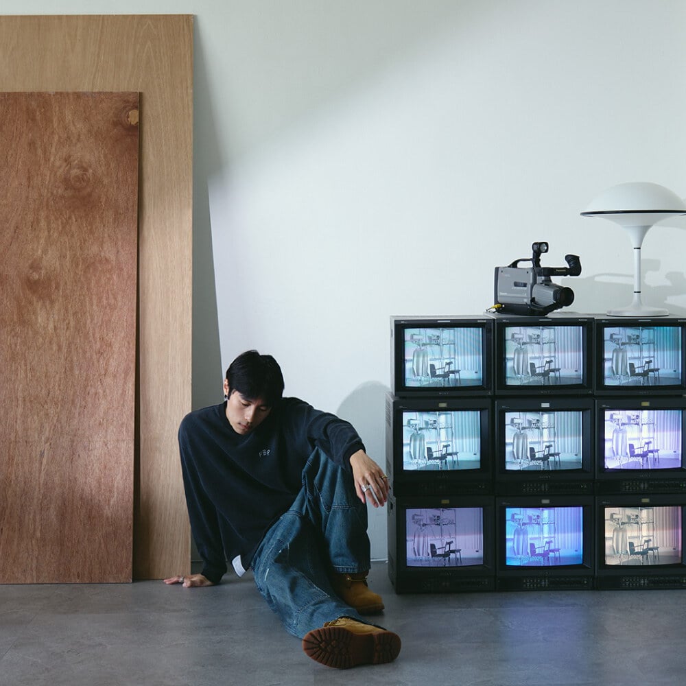 Double Knee 牛仔寬褲