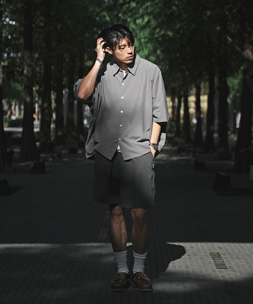 西裝短褲 Loose Suit Shorts