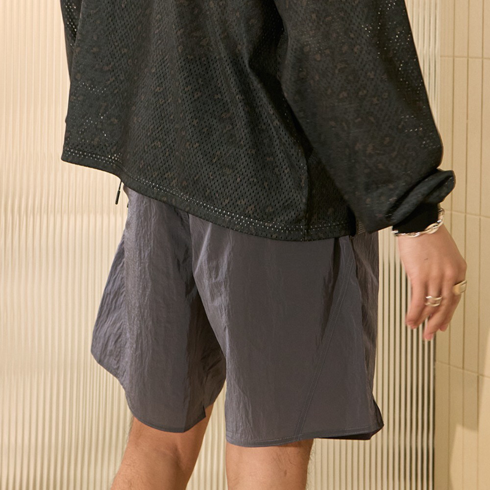 刺繡LOGO短褲 METALLIC DAILY SHORTS