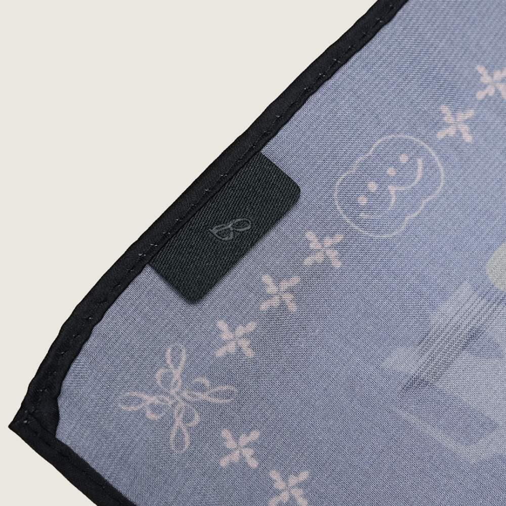 滿版印花方巾 LEOPARD BANDANA
