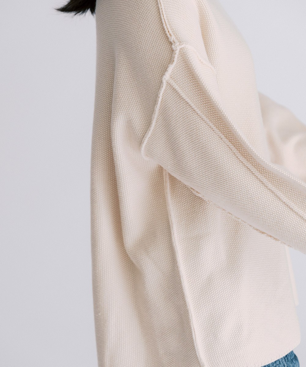 Inside out Knitted Jumper