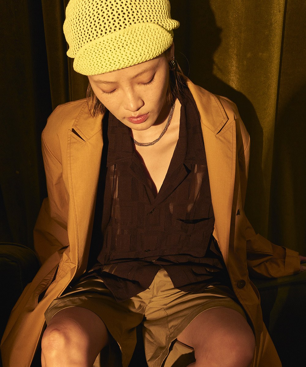 Open Knit Cap