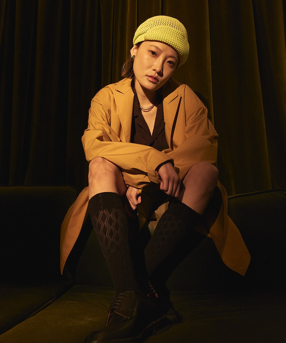 Open Knit Cap