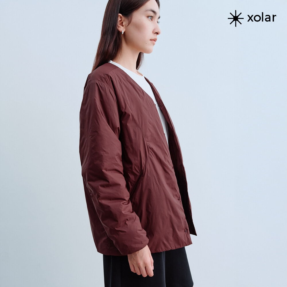 恆溫V領鋪棉外套 Xolar V-Neck Insulated Jacket