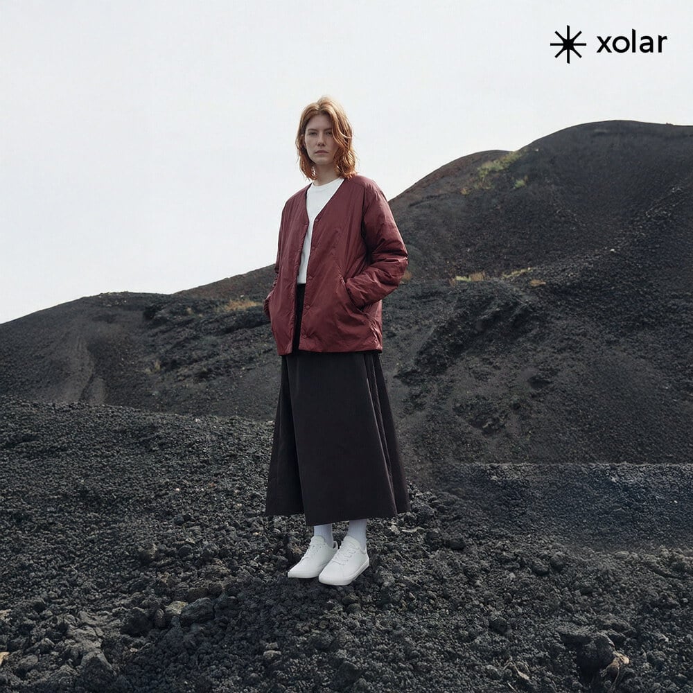 恆溫V領鋪棉外套 Xolar V-Neck Insulated Jacket