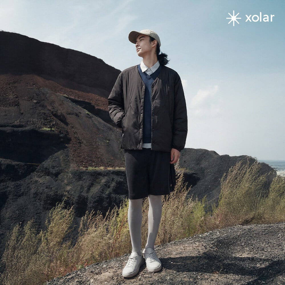 恆溫V領鋪棉外套 Xolar V-Neck Insulated Jacket
