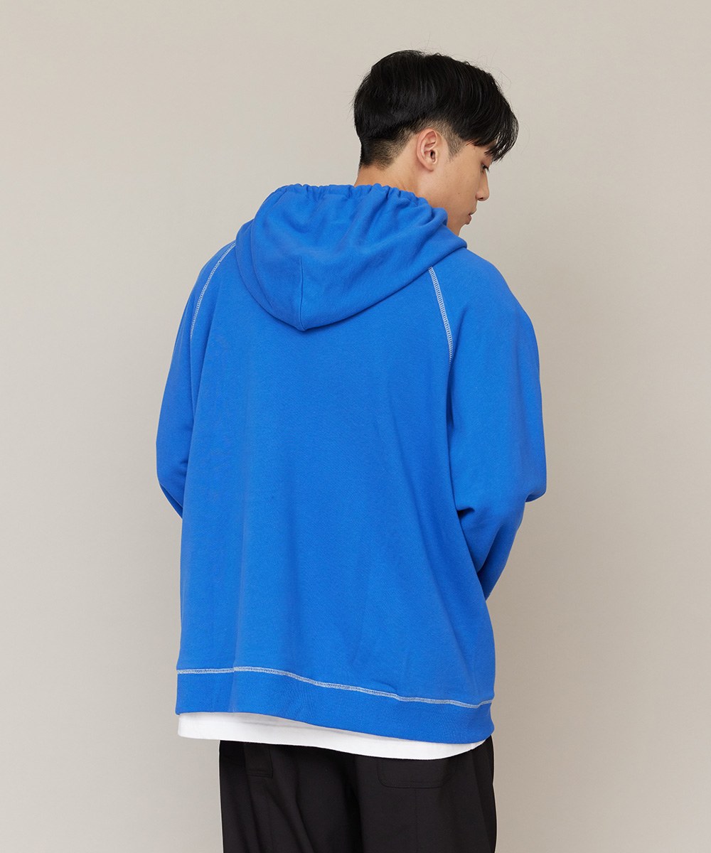P-LOGO 鬆身帽TEE