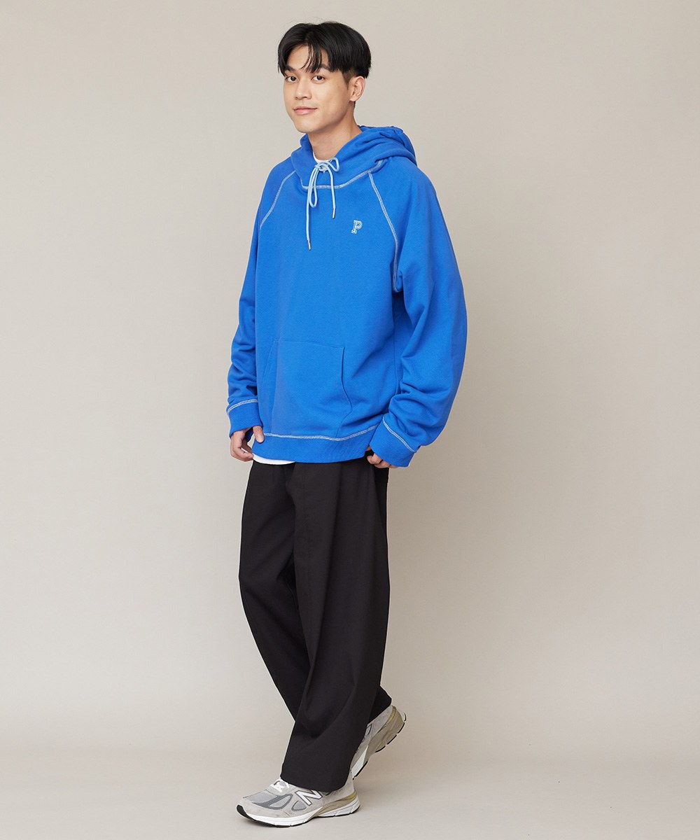 P-LOGO 鬆身帽TEE