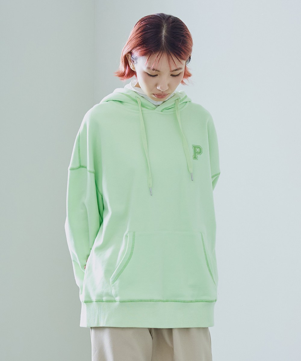 P-logo 撞色車線帽TEE
