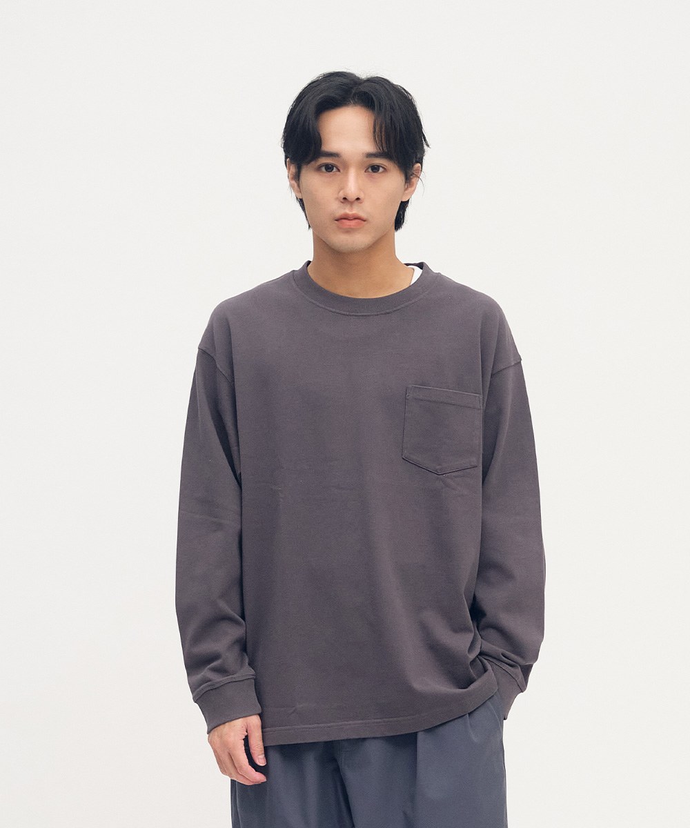 重磅修身好感長Tee