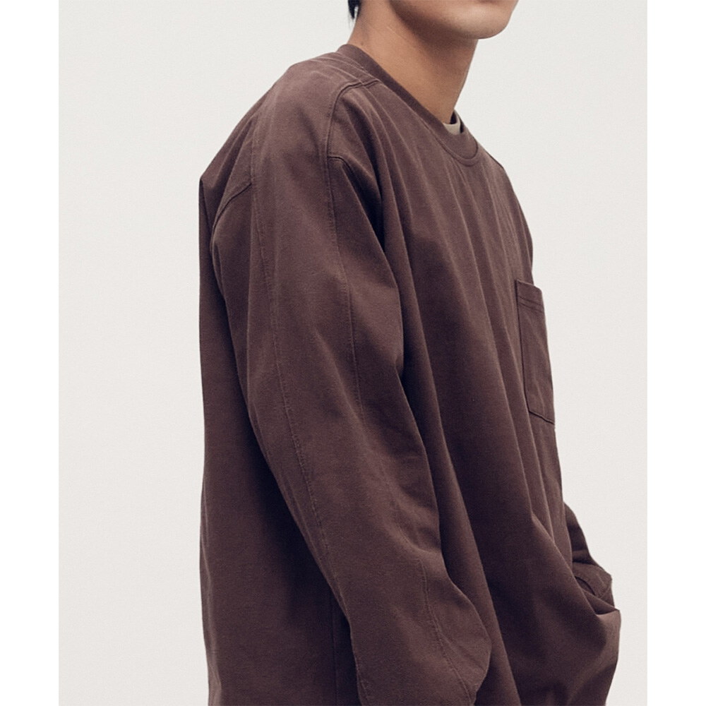 小P社長水洗長袖TEE