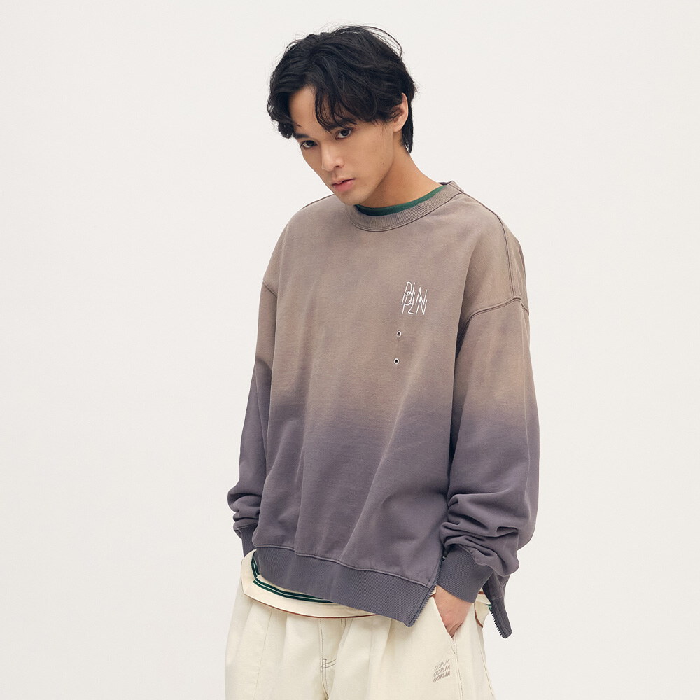 clip by clip 拉鍊短版大學TEE