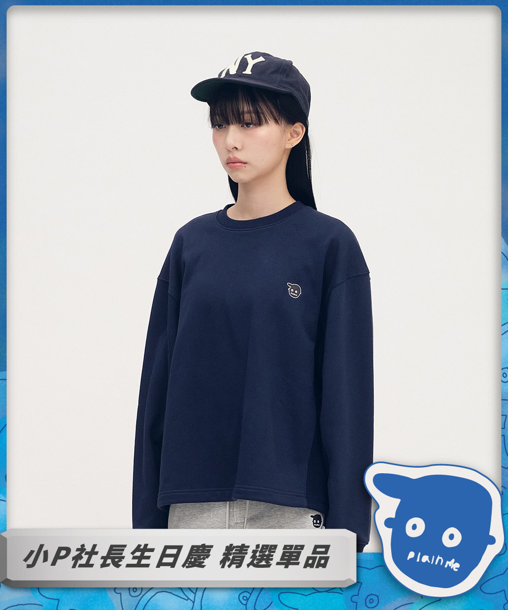 小P社長短版拼接大學TEE