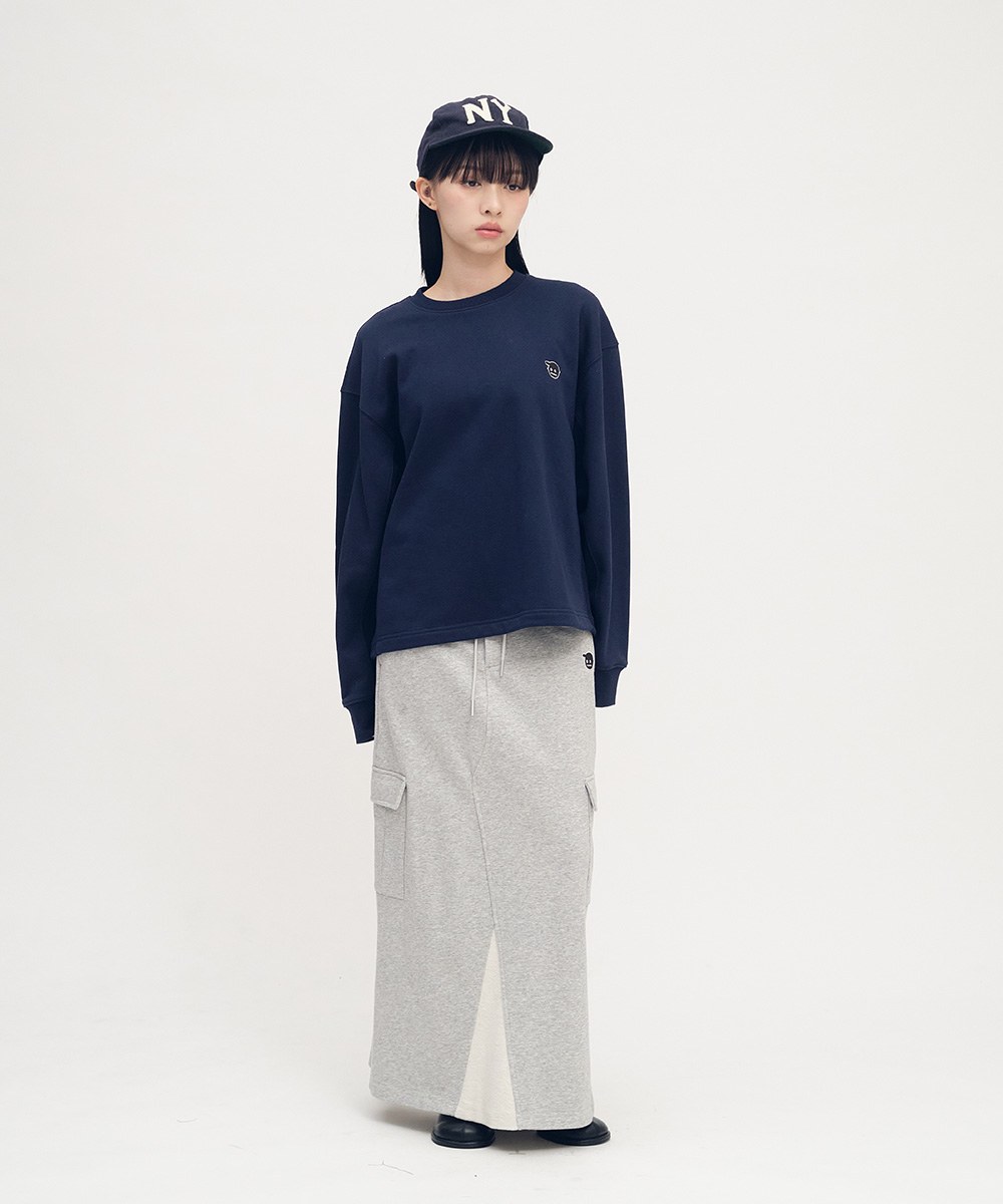 小P社長短版拼接大學TEE