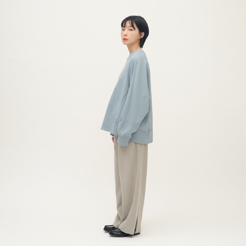 Timelly短版開衩設計大學TEE