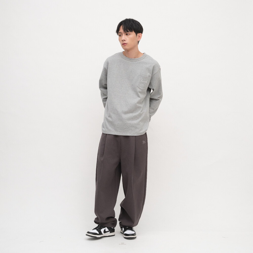 PLAIN口袋長TEE