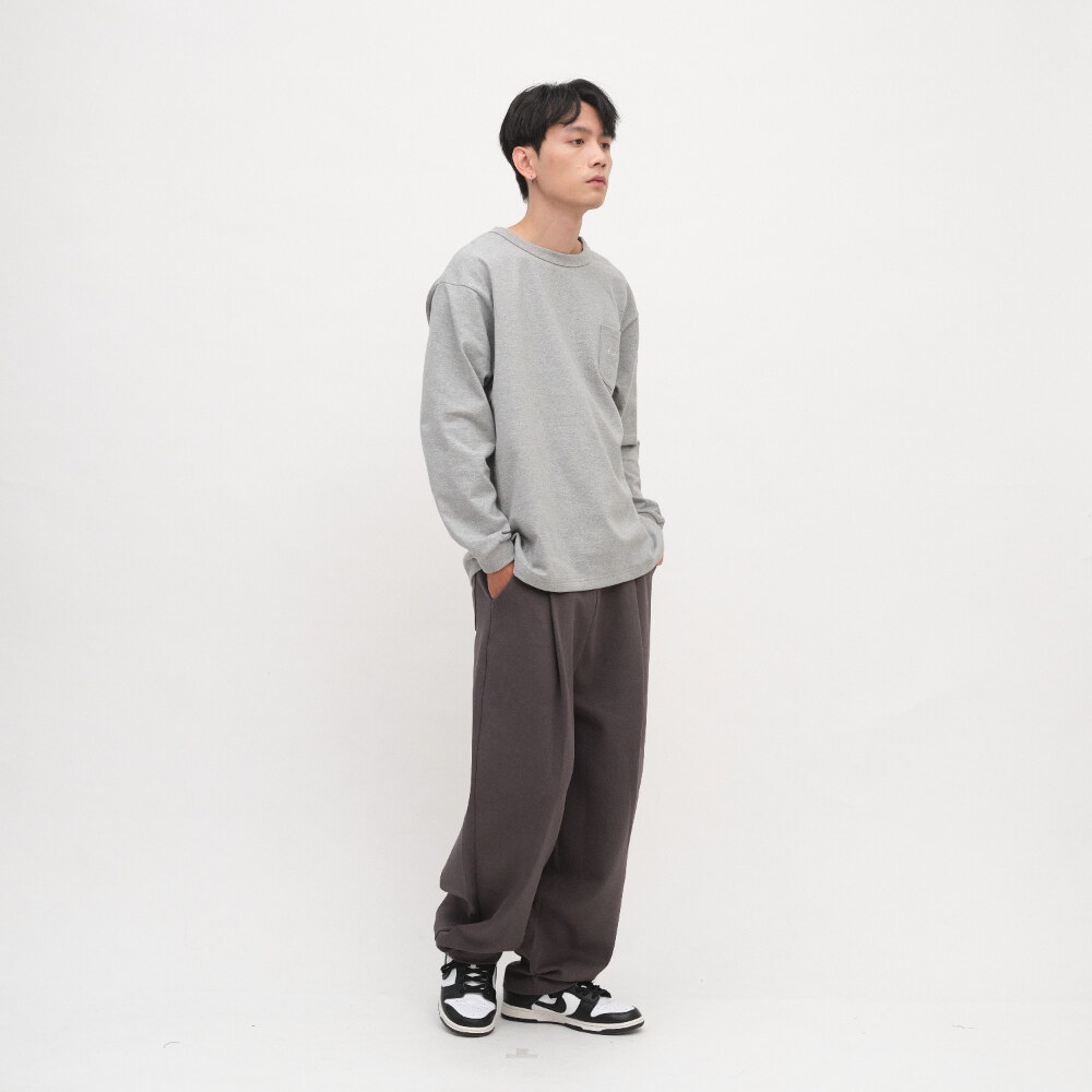 PLAIN口袋長TEE