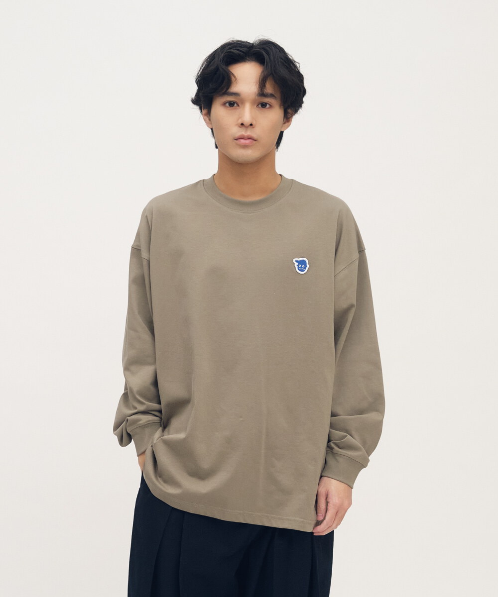 小P社長logo多色長袖TEE