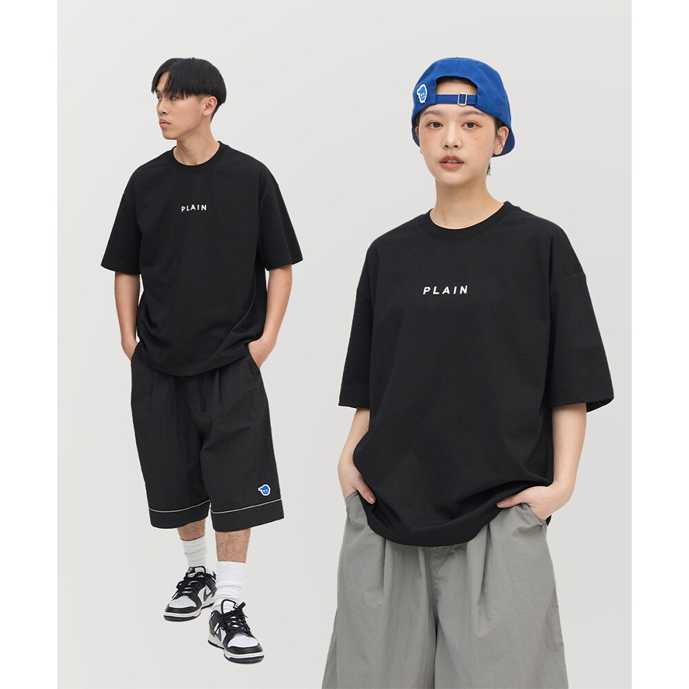 PLAIN多色logo短TEE