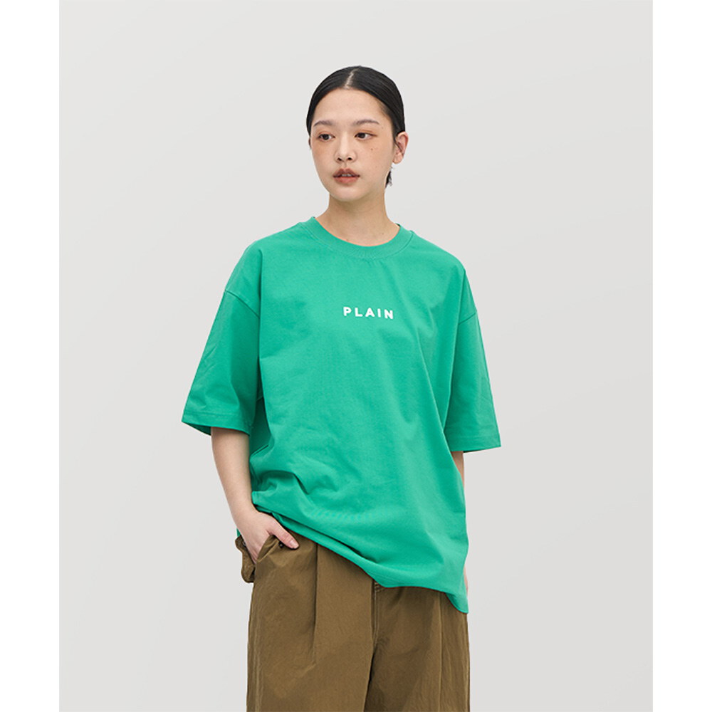 PLAIN多色logo短TEE