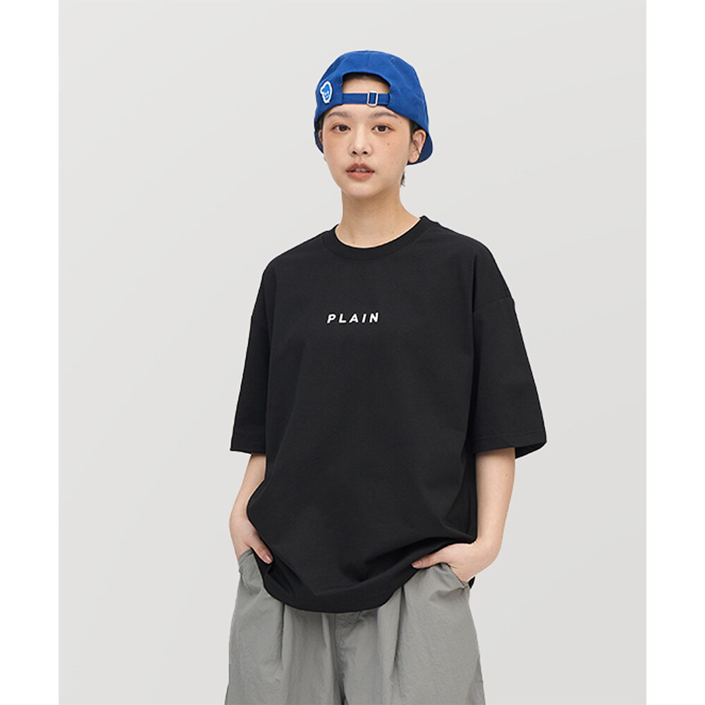 PLAIN多色logo短TEE