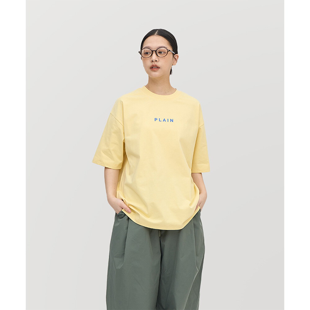 PLAIN多色logo短TEE