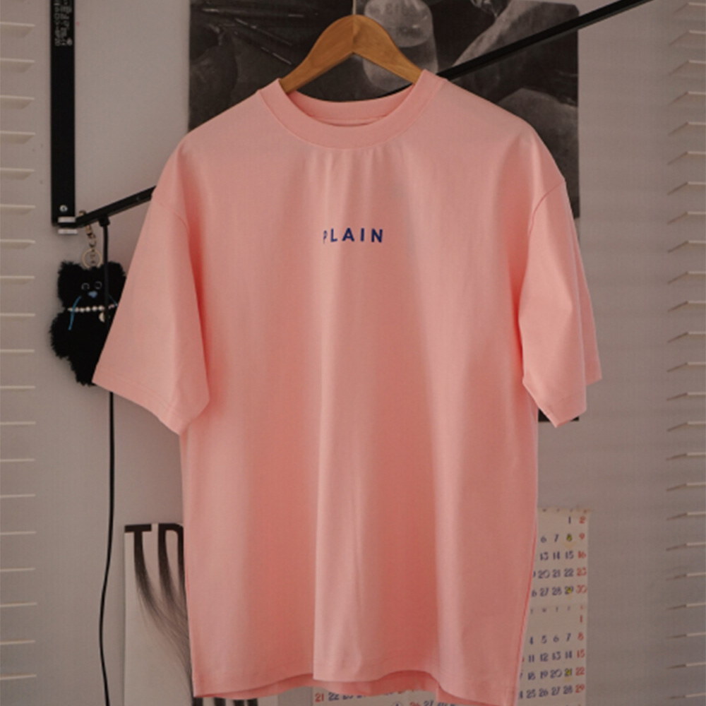 PLAIN多色logo短TEE