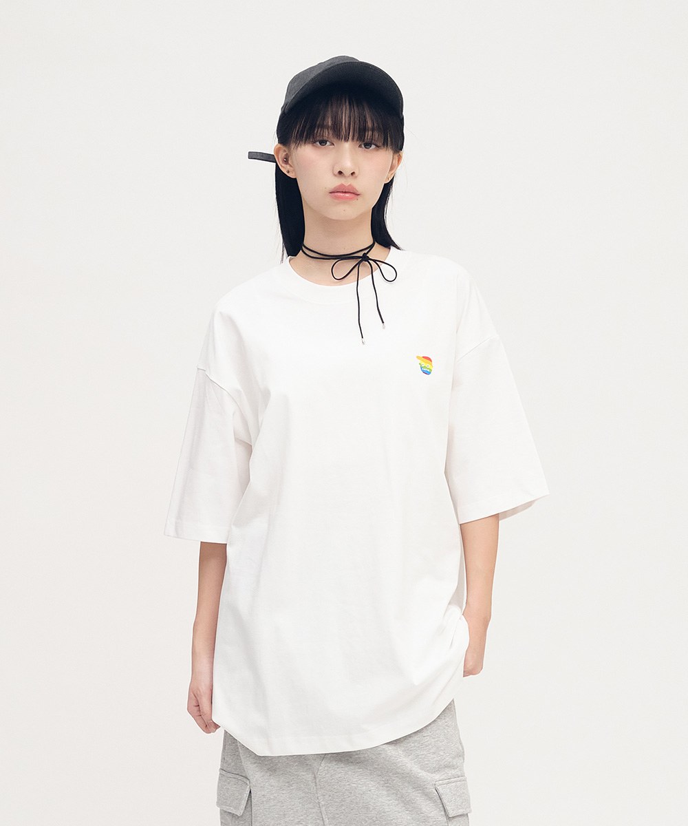 小P社長彩虹版短TEE