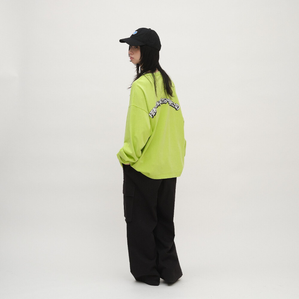 搭配美好股份有限公司水洗長袖TEE