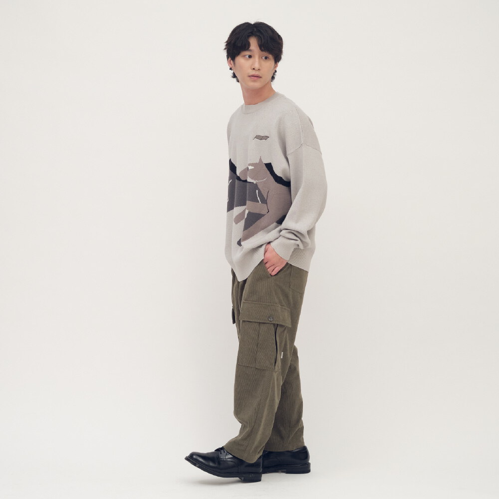 馬到成功針織毛衣