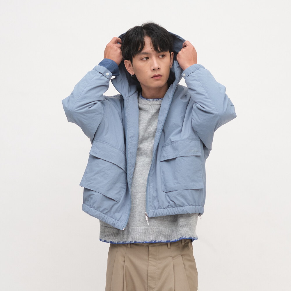 YOBI抗撕裂鋪棉連帽外套
