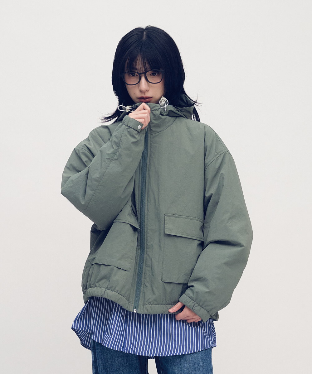 YOBI抗撕裂鋪棉連帽外套