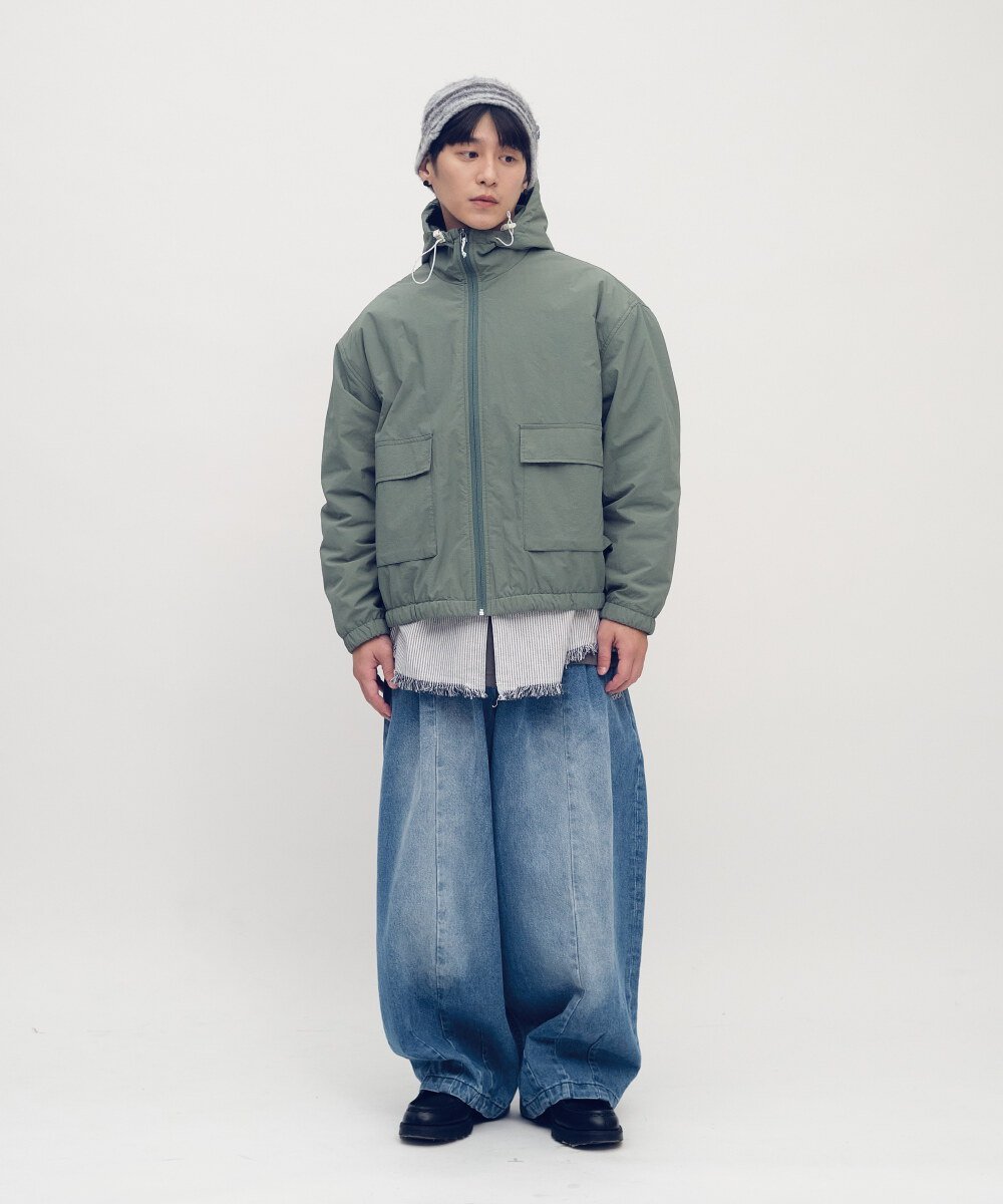 YOBI抗撕裂鋪棉連帽外套