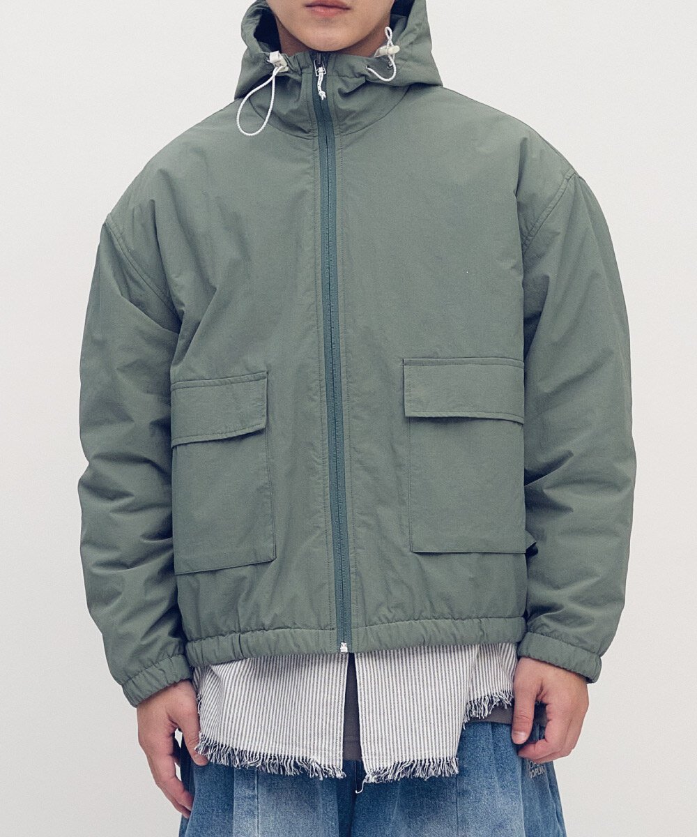 YOBI抗撕裂鋪棉連帽外套