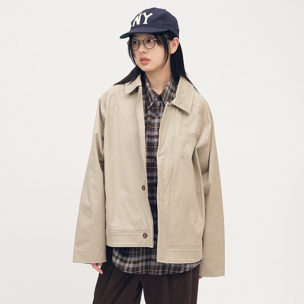 clip by clip MEMO口袋棉質夾克