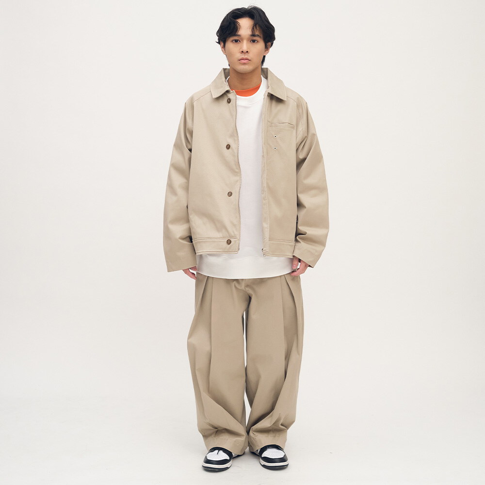 clip by clip MEMO口袋棉質夾克