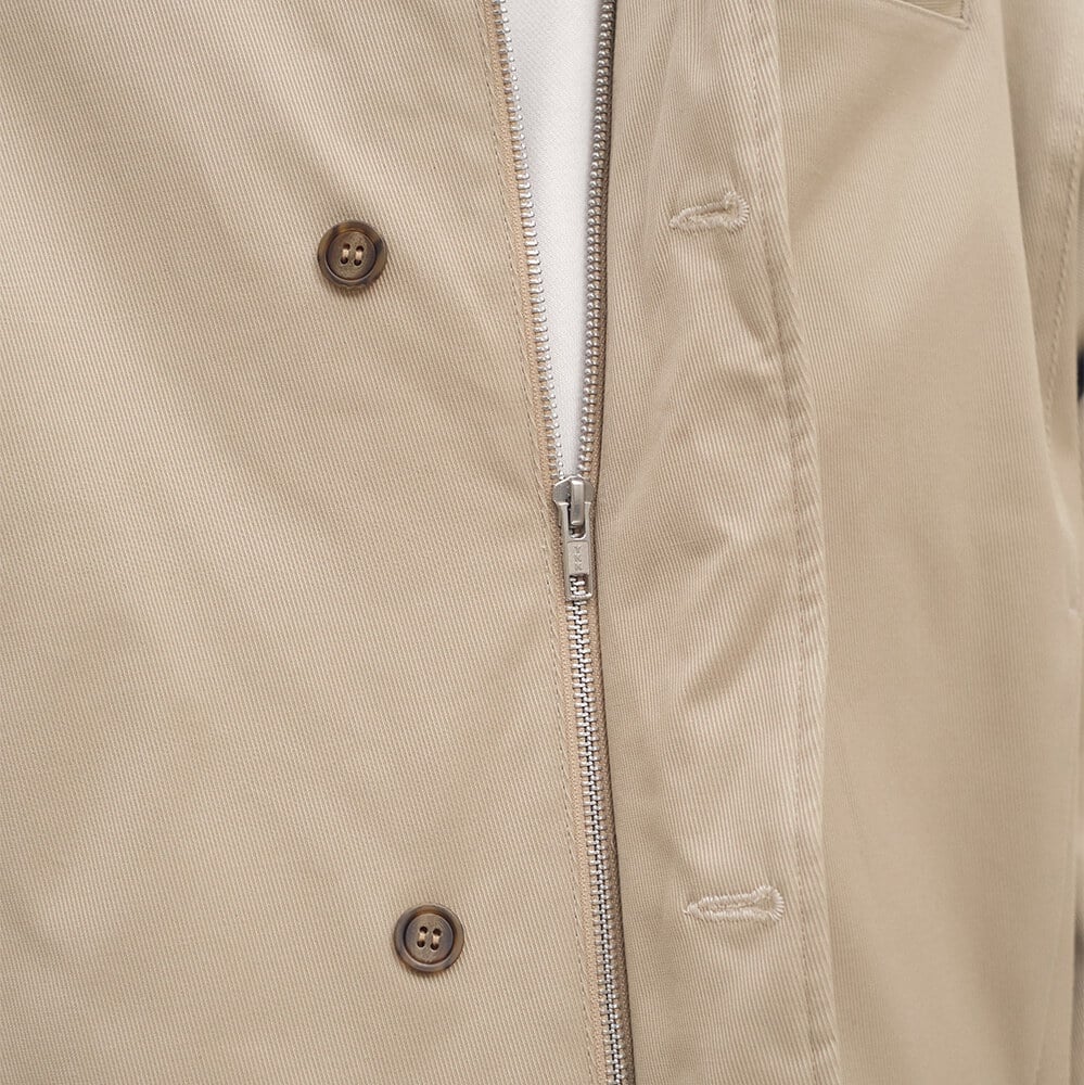 clip by clip MEMO口袋棉質夾克