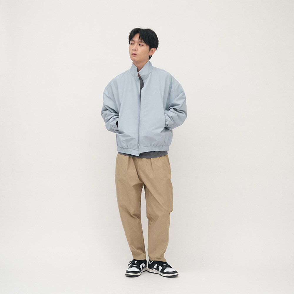 防風立領短版夾克外套