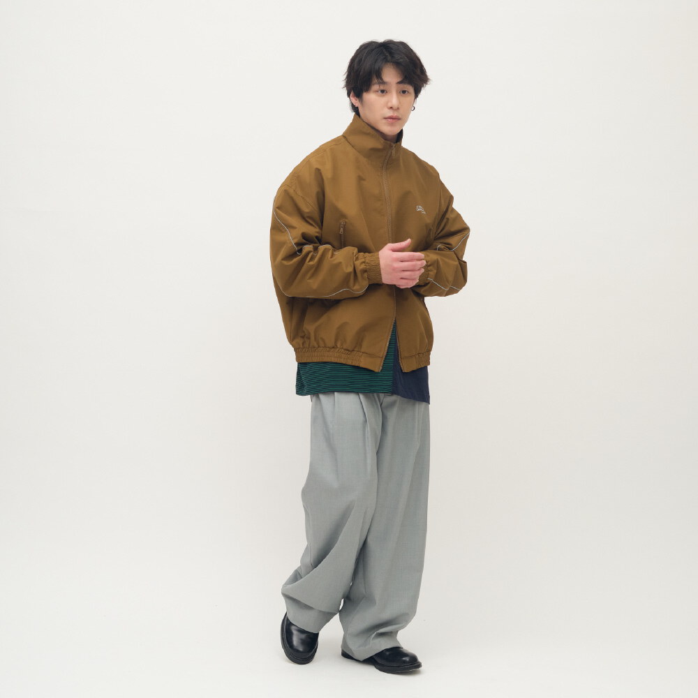 防風立領短版夾克外套