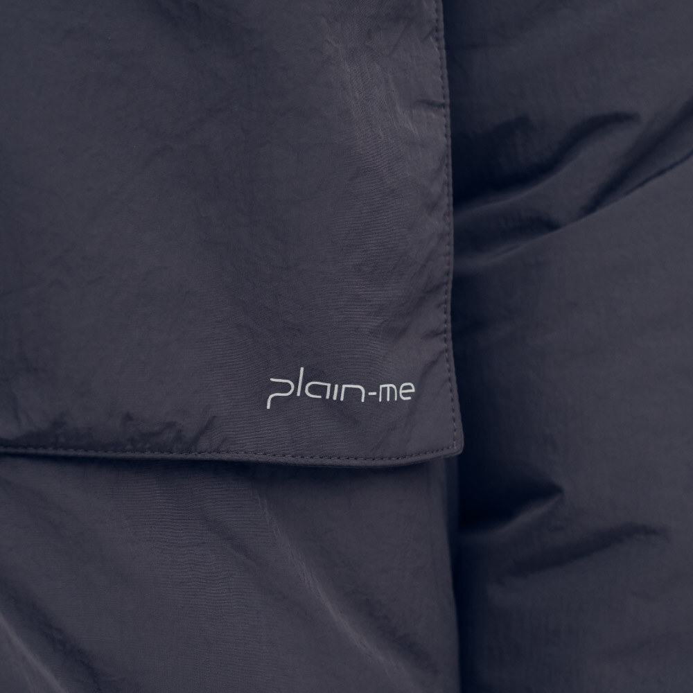 立領鋪棉大口袋外套