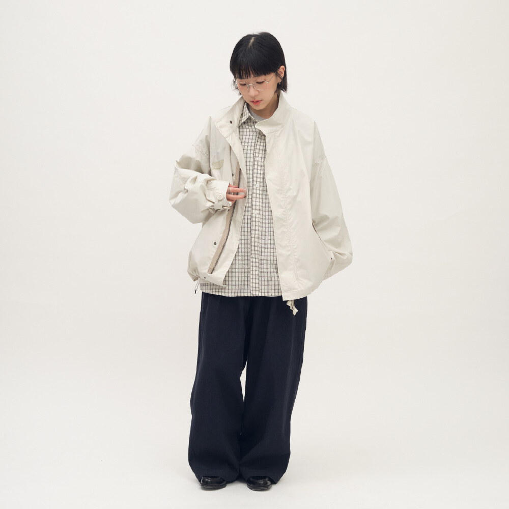 薄款短版軍風外套