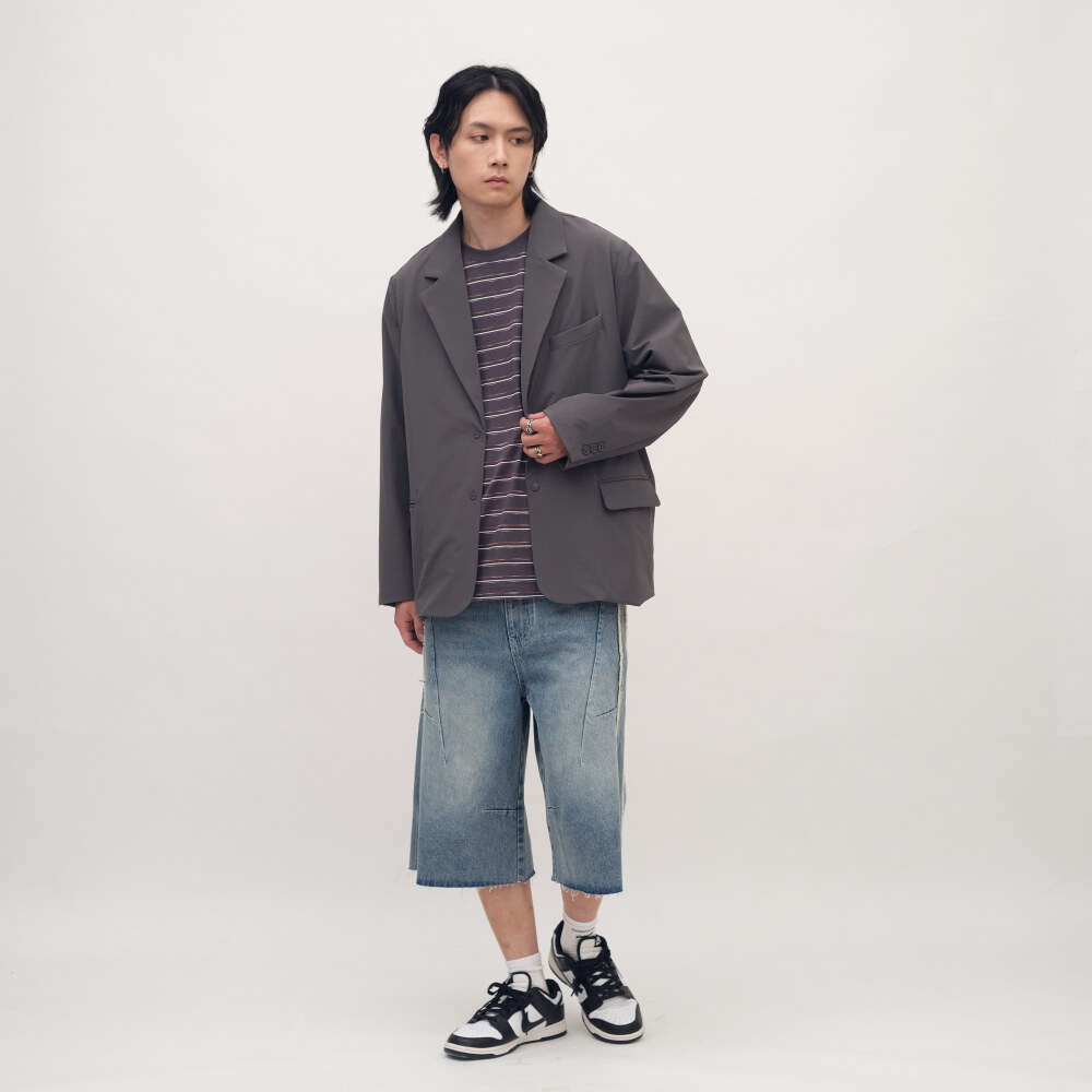 都會機能日常防潑水彈性西裝外套