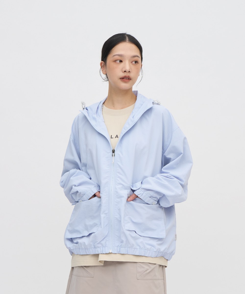 防潑水抗UV連帽外套